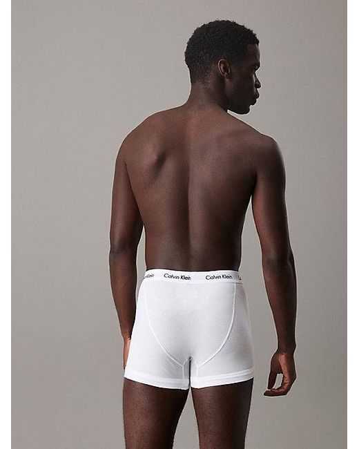 Calvin Klein 3-Pack Korte Boxers in het Blue voor heren