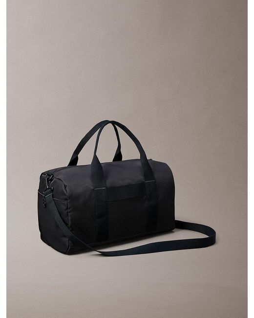Sac Week-End En Nylon Avec Logo Emblématique Calvin Klein pour homme en coloris Gray