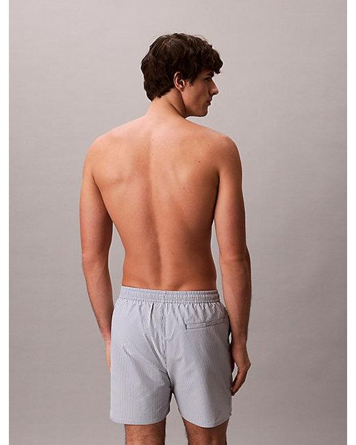 Calvin Klein Multicolor Medium Drawstring Swim Shorts for men