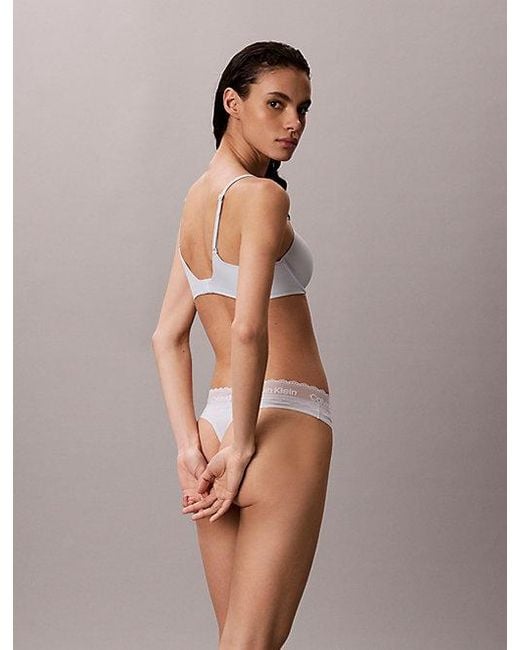 Calvin Klein Multicolor Thong Cotton Lace