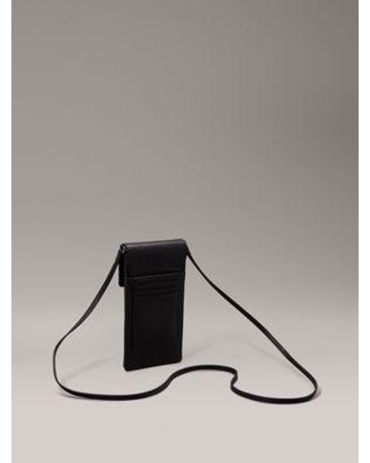 Calvin Klein Telefoonportemonnee Buidel in het Black