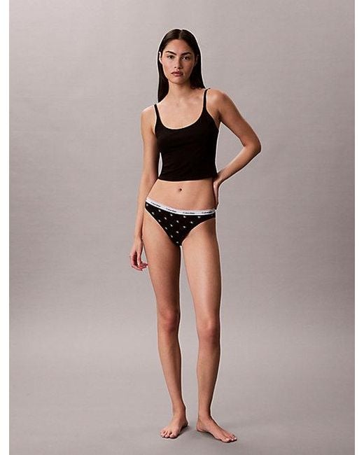 Calvin Klein Multicolor 5 Pack Low Rise Bikini Briefs Icon Logo
