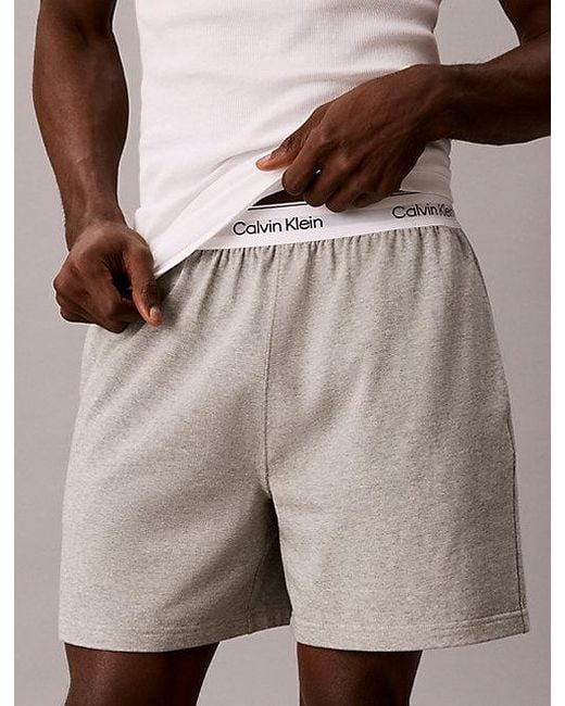 Calvin Klein Multicolor Pyjama Shorts Icon Cotton for men