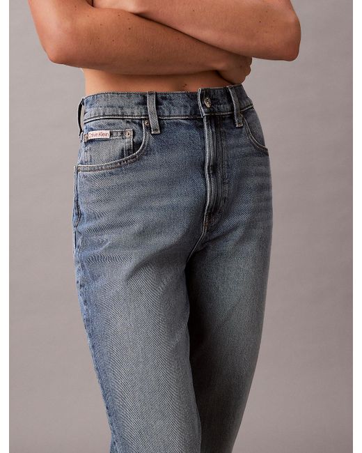 Calvin Klein Blue Mom Jeans