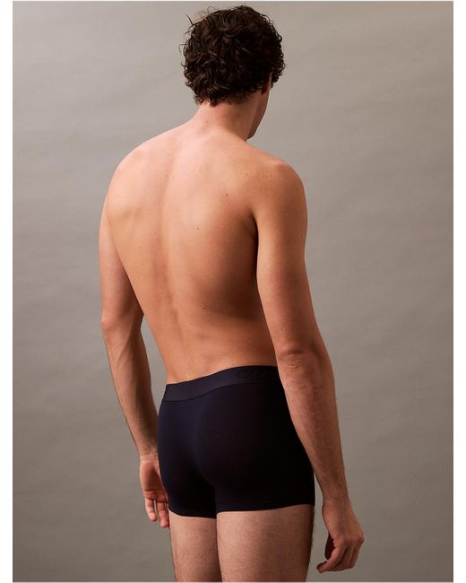 Calvin Klein Black Ultra Soft Modal Trunk for men