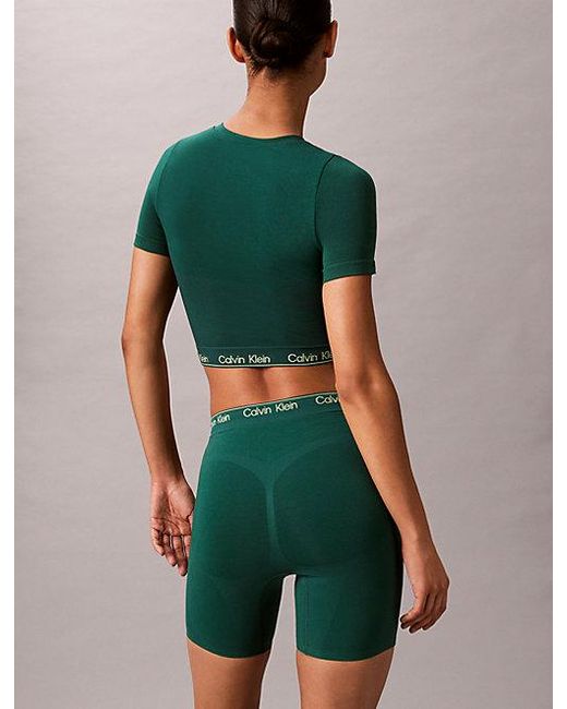 Calvin Klein Green Shapewear Shorts Icon