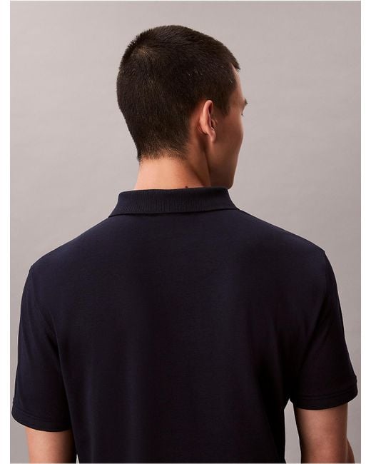 Calvin Klein Men's Liquid Touch Polo Shirt