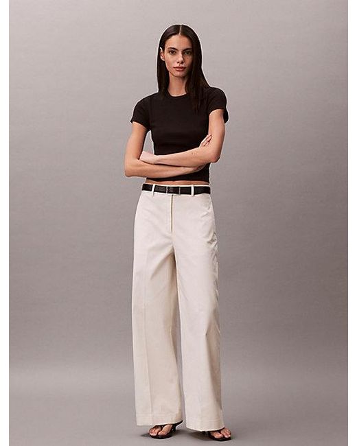 Calvin Klein Multicolor Jeans Baggy Chino Pants