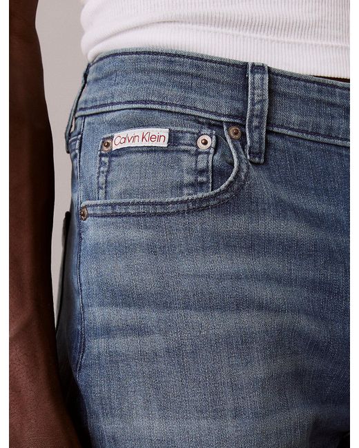 Calvin Klein Blue Slim Tapered Jeans for men
