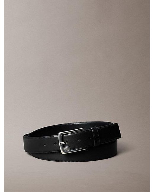 Calvin Klein Multicolor Monogram Frame Buckle Belt for men