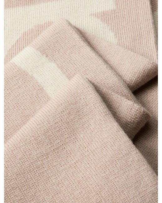 Calvin Klein Natural Wool Cashmere Blend Scarf for men