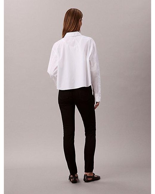Calvin Klein Black Jeans High Rise Skinny Jeans