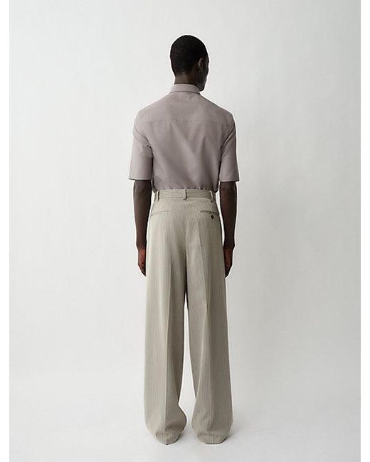Calvin Klein Baxter Broek in het White voor heren