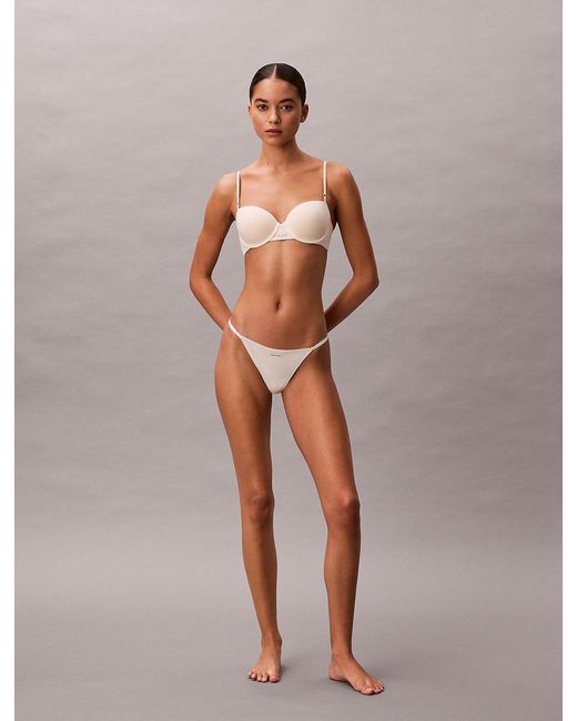 Calvin Klein Brown String Thong