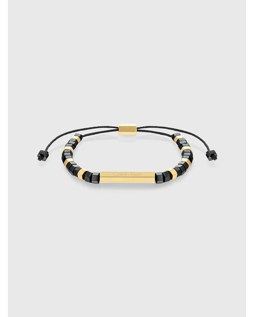 Calvin Klein Multicolor Adjustable Beaded Bracelet