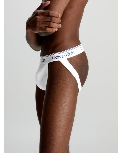 Calvin klein 2024 white jockstrap