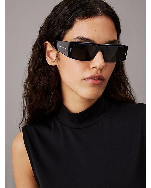 Calvin Klein Green Square Sunglasses