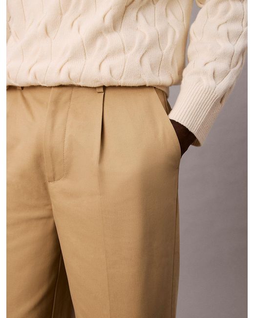 Calvin Klein Brown 90's Straight Chino Trousers for men