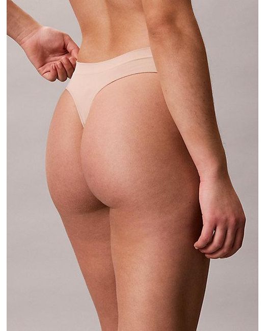Calvin Klein 3-Pack Strings in het Gray