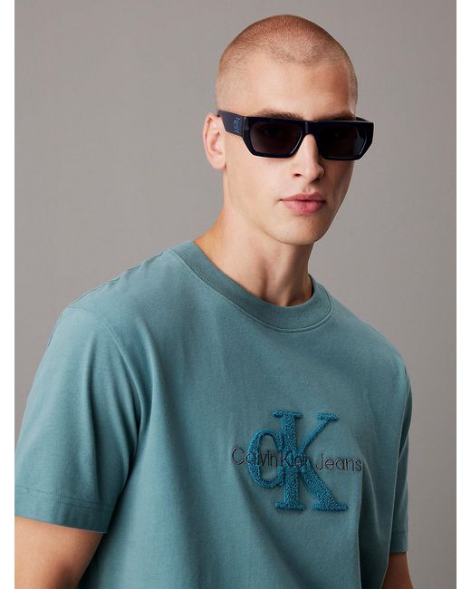 Calvin Klein Gray Modified Rectangle Sunglasses Ckj24625S