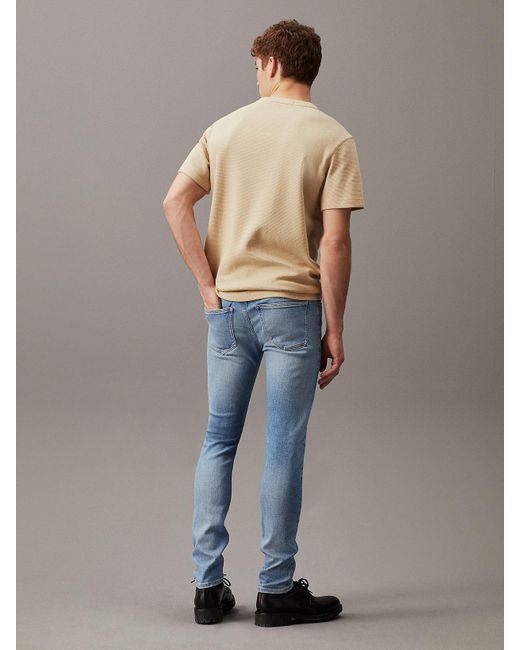 Calvin Klein Blue Skinny Jeans for men