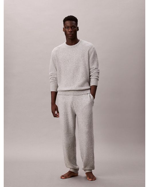 Calvin Klein Natural Lounge Crewneck Sweatshirt for men