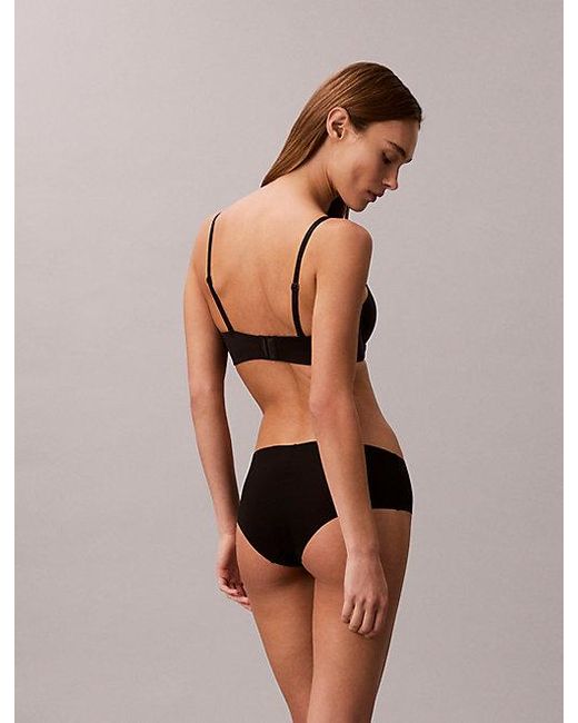 Calvin Klein Strapless Demi-Bh in het Black