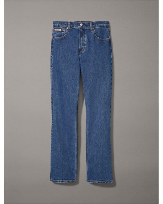 Calvin Klein Blue Original Bootcut Fit Jeans