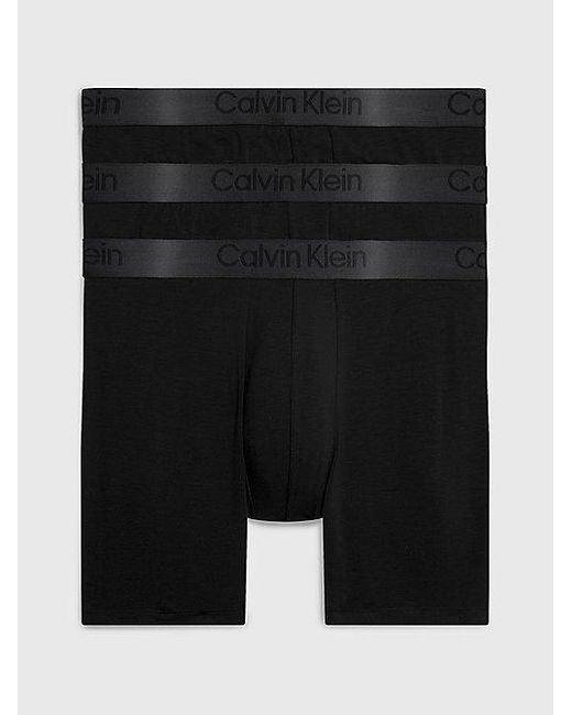 Calvin Klein 3-pack Boxershorts - Ck Black voor heren