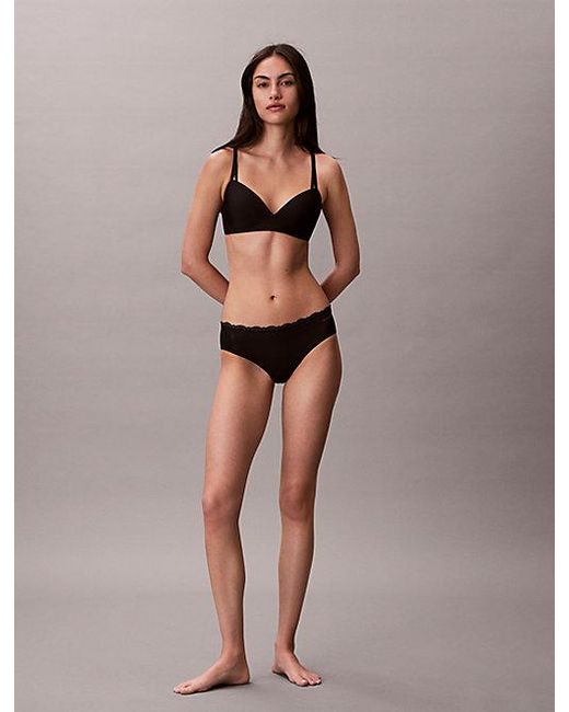 Calvin Klein Black 3 Pack Hipster Panties