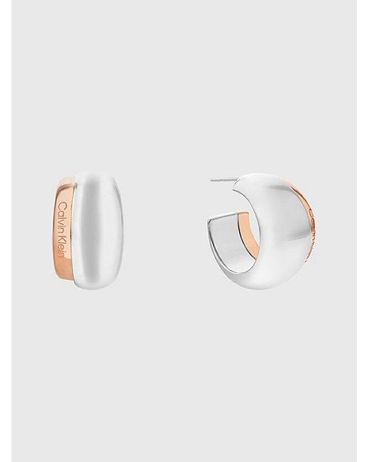 Calvin Klein Multicolor Hoop Earrings
