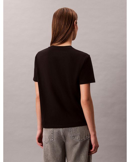 Calvin Klein Brown Monogram Logo T-Shirt