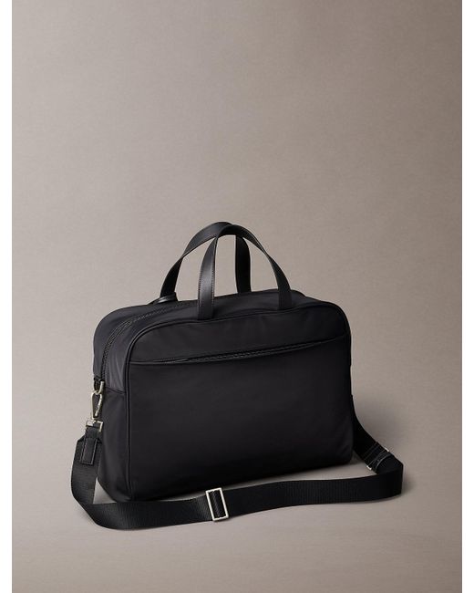 Borsa Portadocumenti di Calvin Klein in Gray da Uomo