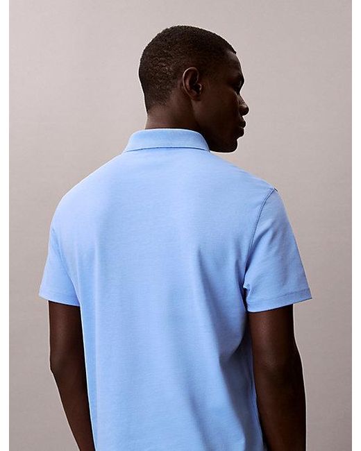 Calvin Klein Multicolor Pima Cotton Polo Shirt for men