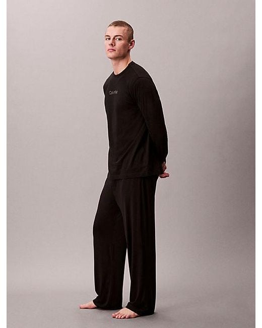 Pantalón de pijama - Ultra Soft Modal Calvin Klein de hombre de color Blue