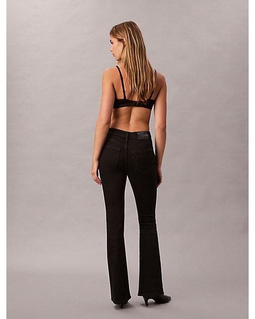 Calvin Klein Multicolor Jeans High Rise Flared Jeans