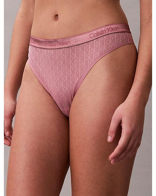 Calvin Klein Multicolor Thong Icon Cotton Modal