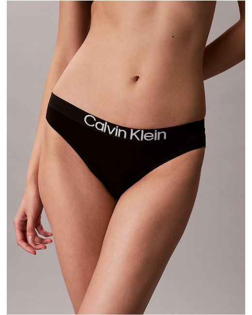 Calvin Klein Black Maximum Cotton Bikini