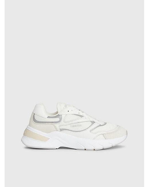 Calvin Klein Sneakers in het White