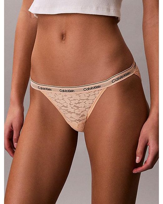 Calvin Klein Multicolor Bikini Briefs Icon Lace