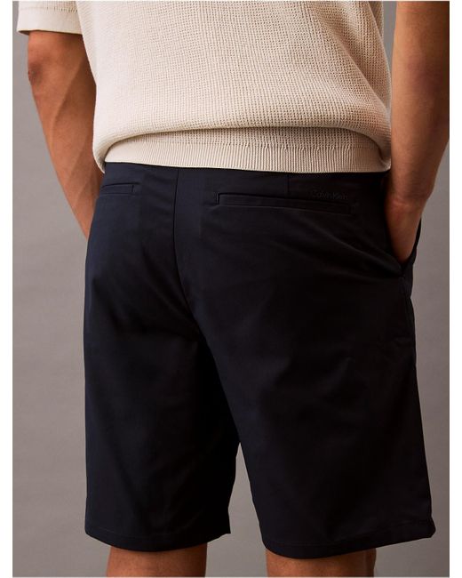 Calvin Klein Multicolor 9" Stretch Tech Short for men