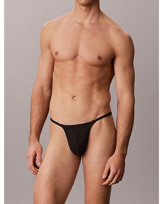 Calvin Klein Natural String Thong Sculpt Lace for men
