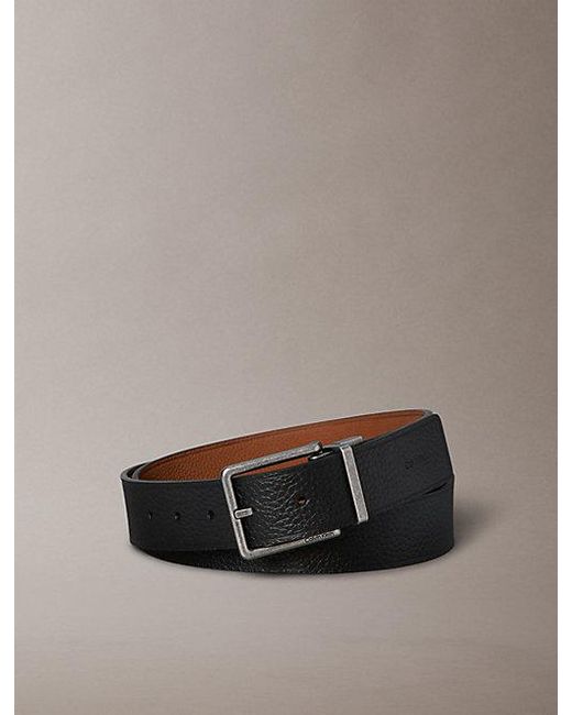 Calvin Klein Multicolor Reversible Leather Belt for men