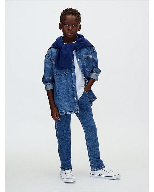 Calvin Klein Blue Jeans Dad Jeans for men