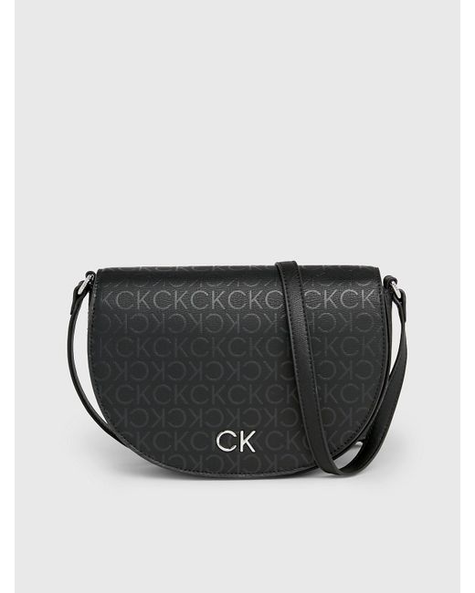 Calvin Klein Black Logo Crossbody Bag