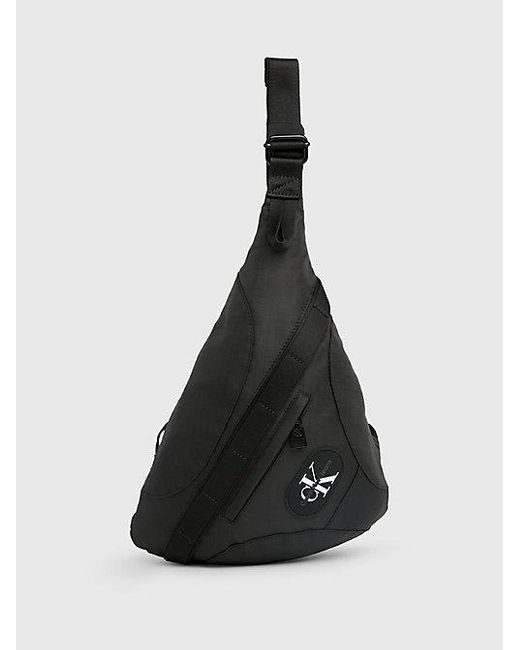 Calvin Klein Ripstop Crossbody Sling Bag in Black für Herren