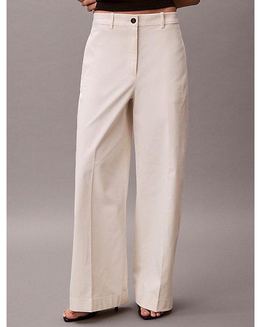 Calvin Klein Multicolor Jeans Baggy Chino Pants