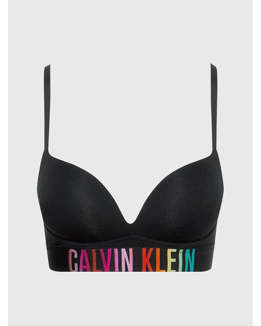 Soutien-gorge push-up - Intense Power Pride Calvin Klein en coloris Black