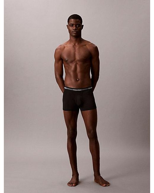 Calvin Klein Multicolor 3 Pack Trunks for men