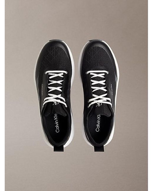Calvin Klein Metallic Emblem Logo Chunky Runner Trainers